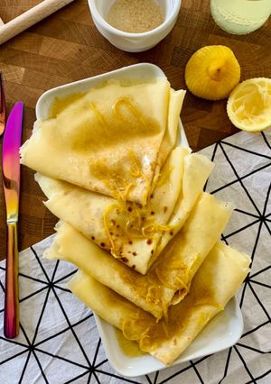 Une photo de ☆Crêpes Suzette au Citron☆