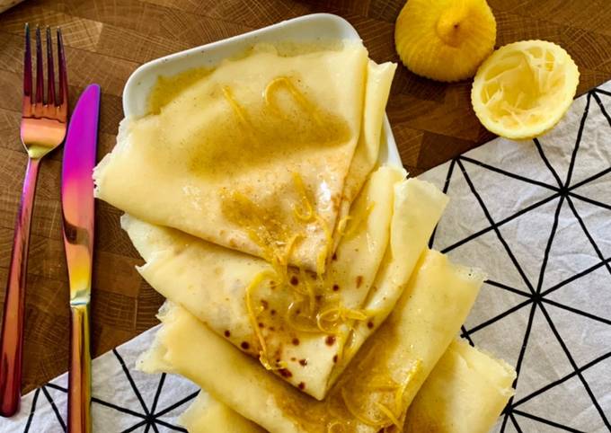 ☆Crêpes Suzette au Citron☆