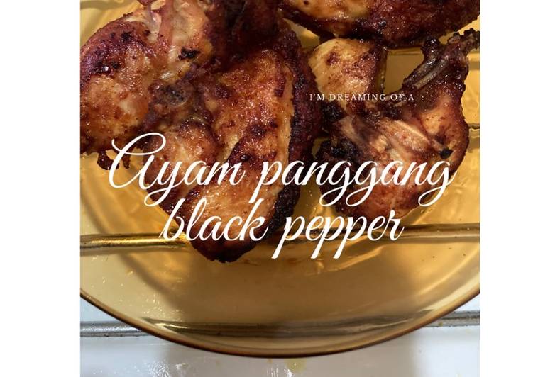 Ayam panggang black pepper