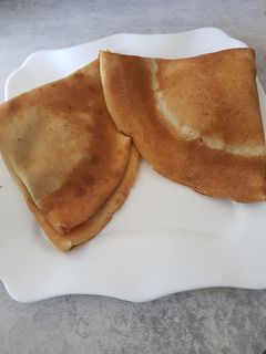 صورة لوصفة كريب بالشوكولاطة والموز
