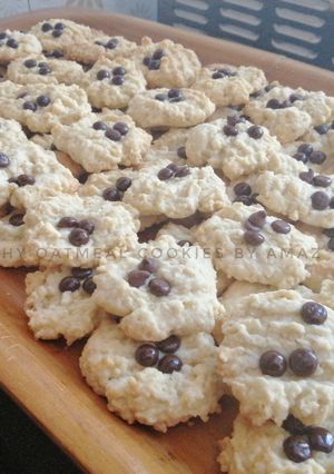 Foto resep Crunchy oatmeal cookies