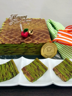 Foto resep Kue Lapis Legit Hollan /Pandan Nuttela