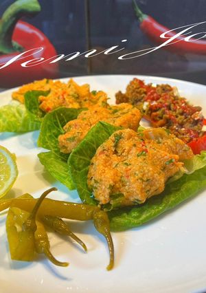 Zdjęcie przepisu Wegetariańskie kotleciki cig kofte.