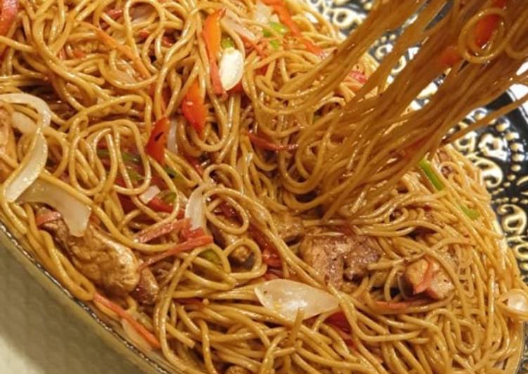 Steps to Make Homemade Chow Mein