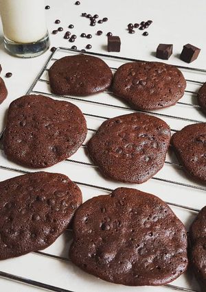 Foto resep Double chocochips cookies