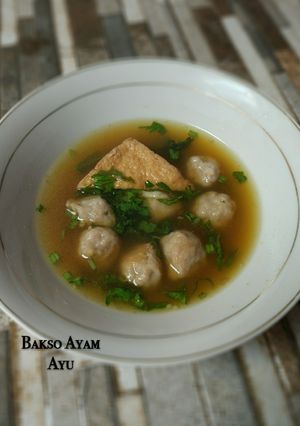 Foto resep Bakso Ayam Simpel Enak