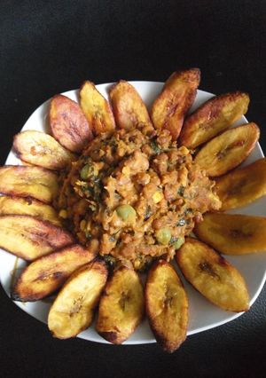 A picture of Vegetable beans and dodo.