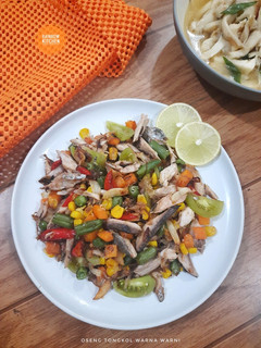 Foto resep Oseng Tongkol Warna Warni (Gurih Segar)