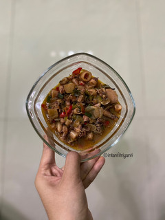 Foto resep Tumis Asin Cumi