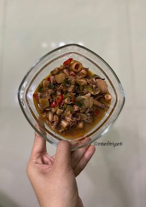 Foto resep Tumis Asin Cumi