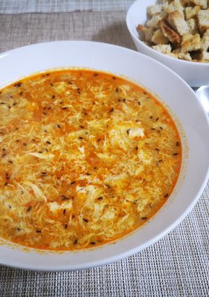 Tojásleves recept fotója