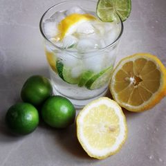 A picture of Thirsty Thursday Lemon Cocktail.