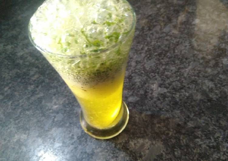 Recipe of Speedy Cucumber and Pineapple drink