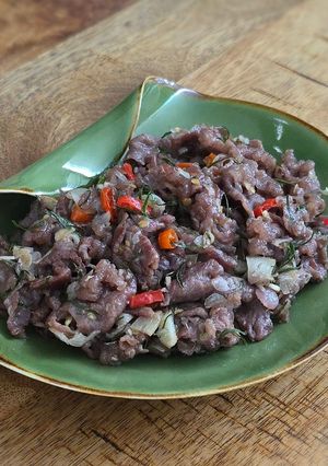 Foto resep Oseng Daging Sereh Daun Jeruk
