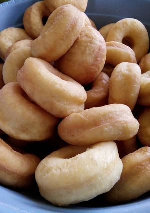 Foto resep Donat Simple tanpa kentang, susu, dan telur