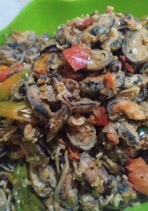 Foto resep Kerang masak pedas