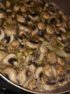 A picture of Big Daddy's Mushroom Soup.