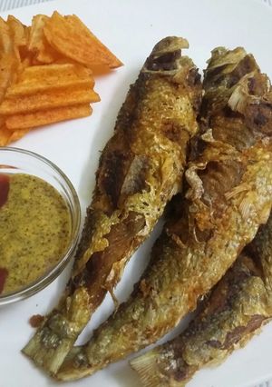 A picture of River fish fry.