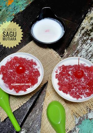 Foto resep Bubur Sagu Mutiara Gurih