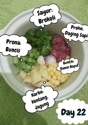 Foto resep Mpasi 4⭐ 6m Day 22