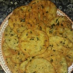 A picture of Methi puri.