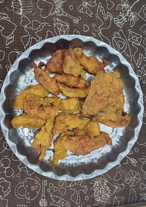 عکسی از دستور 🌼سوخاری مرغ🌼