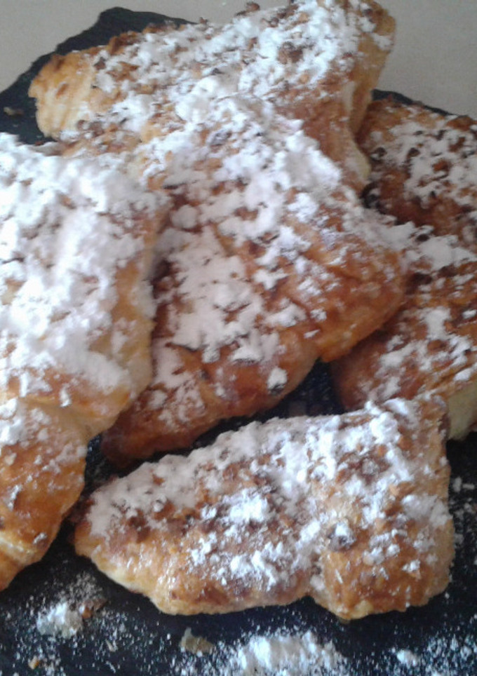 Una foto de Cucuruchos de crema pastelera