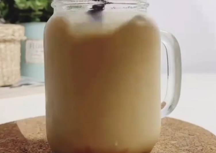 Cara Gampang Membuat Kopi susu brown sugar yang Menggugah Selera