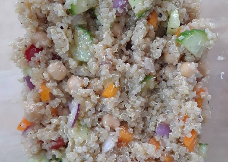 Recipe of Super Quick Homemade Greek Style Quinoa Salad