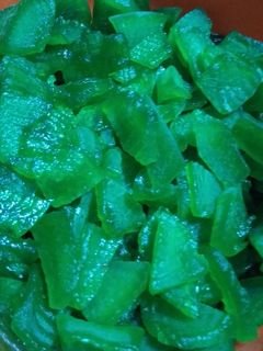 Foto resep 2. Manisan buah bligo