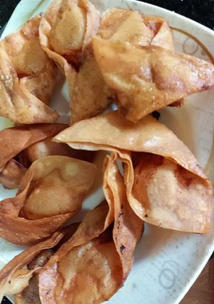 A picture of Chicken wonton.