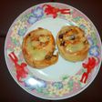 Cinamon Rolls Danish Sheet With cream cheese