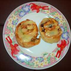 รูปของ Cinamon Rolls Danish Sheet With cream cheese