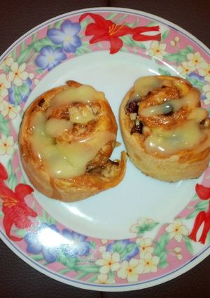 Foto resep Cinamon Rolls Danish Sheet With cream cheese