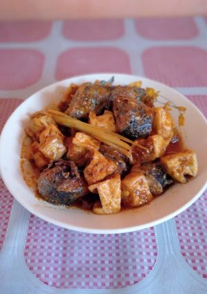 Foto resep Cakalang tahu saus lava