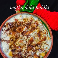 A picture of Matka dahi puhlki.
