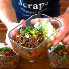 A picture of Korean Beef Stir Fry Recipe.