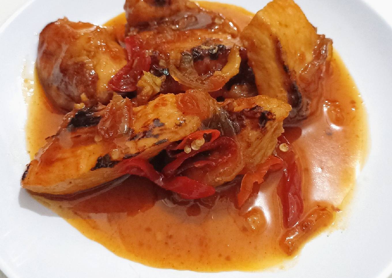 Ayam Bakar Bumbu Rujak