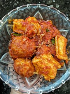 Foto resep Telur & tahu balado