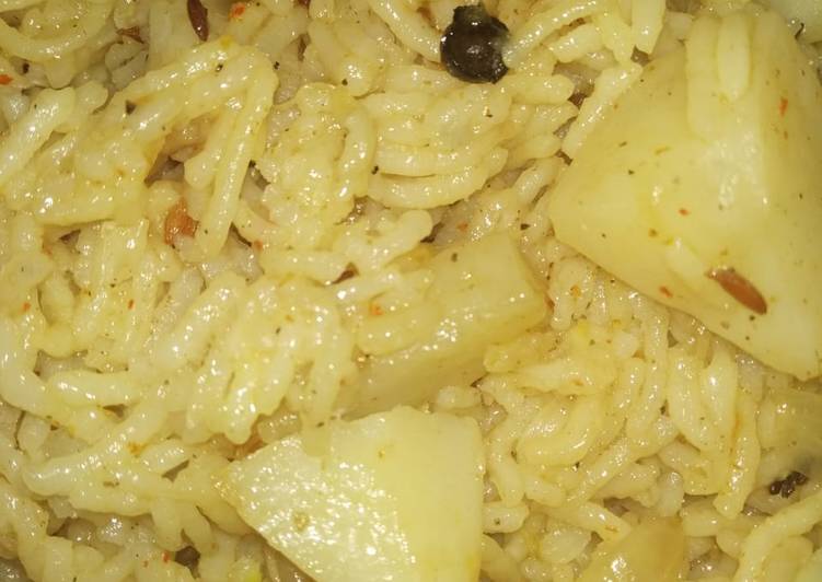 Recipe of Any-night-of-the-week Potato Pulao