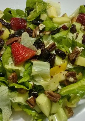 Una foto de Ensalada de Espinacas