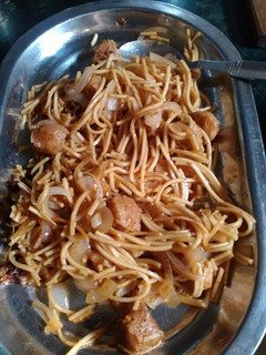 A picture of Soyabean noodles.