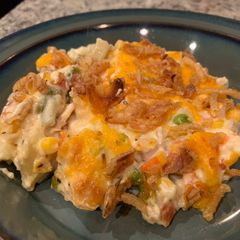A picture of Potato and Chicken Casserole.
