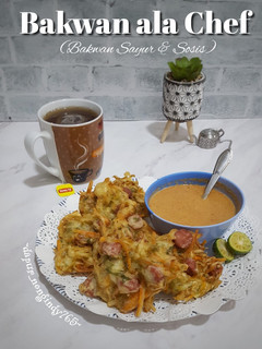 Foto resep Bakwan ala Chef (Bakwan Sayur & Sosis)