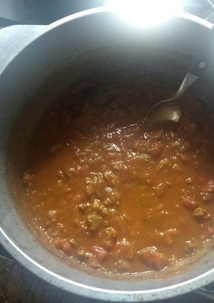 Una foto de Estofado o salsa tipo bolognesa económica