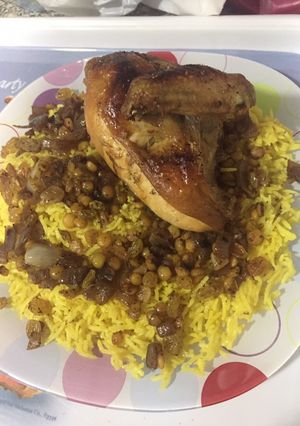 صورة لوصفة مجبوس فراخ على طريقتي