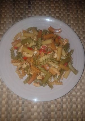 Foto principal de Pasta vegetal con salsa de soja
