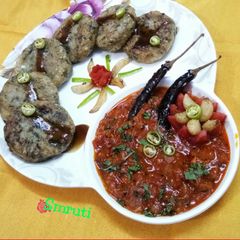 A picture of Hariyali Kebabs.