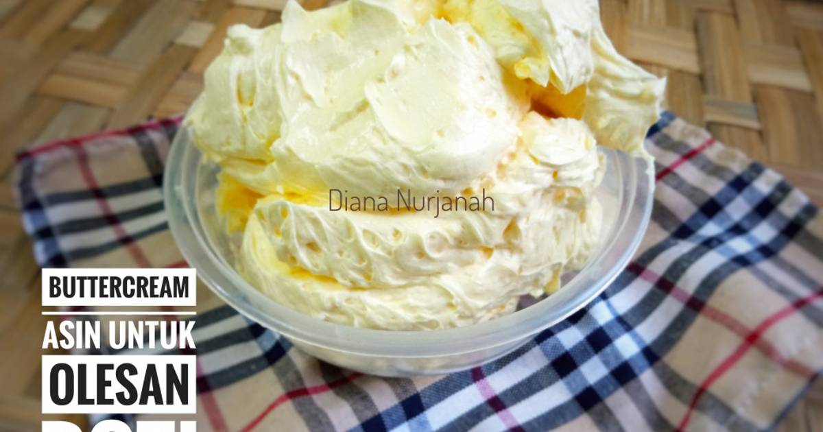 24 Resep Buttercream Asin Enak Dan Mudah Cookpad