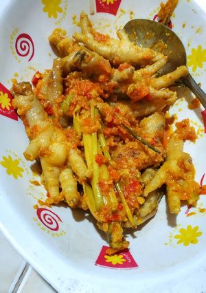 Foto resep Ceker Mercon Pedas